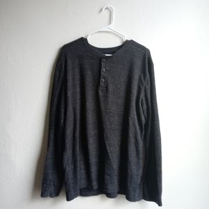 Sonoma Dark Gray Men's Long Sleeved Shirt